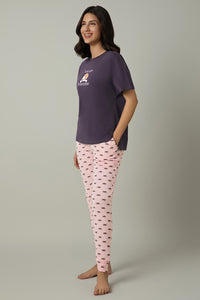 Sleep Joggers Set - Puppy Love Print thumbnail 2