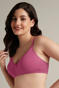 Chic Comfort Non-Padded and Non-Wired Cotton Bra - Malaga thumbnail 2
