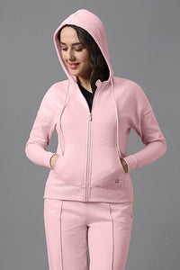 Essential Fleece Hoodie - Rose Shadow thumbnail 2