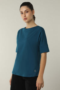 Elements Long Length Tee - Legion Blue thumbnail 2