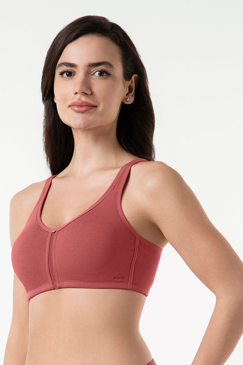 COTTON DAILY SUPPORT BRA - Image 1 of 5