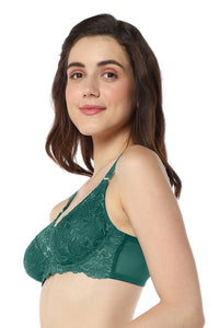 Luxe Support Non-Padded Wired Bra  - Botanical Garden thumbnail 2