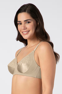 Saree Shaper Non-Padded Non-Wired Bra - Sandalwood thumbnail 2