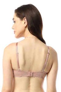 Eternal Bliss Non-padded Wired Bra - Mellow Rose thumbnail 2