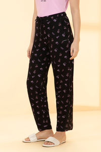 Lounge Pants - Orchid Floral Print thumbnail 2