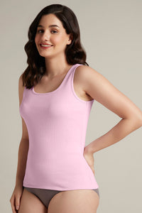 Rib Tank top - Winsome Orchid thumbnail 2