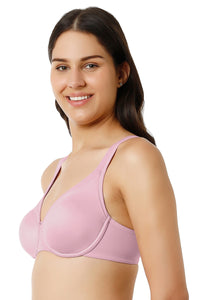 Contour Support Non-padded Wired Bra - Pink Nectar thumbnail 2