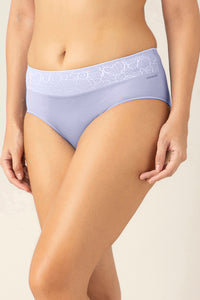 Elegant Support Hipster Panty - Soft Gray thumbnail 2