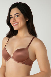 Perfect Lift Padded Wired Demi Bra - Nutmeg thumbnail 2