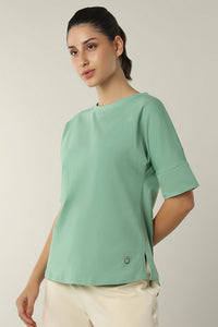 Elements Long Length Tee - Granite Green thumbnail 2