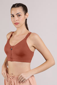Energize Intense Sports Bra - Marsala thumbnail 2