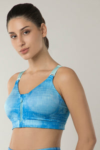 Energize Intense Sports Bra  - Geometric Abstract Print thumbnail 2
