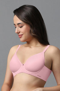 Airy Padded Wired Bra - Lilac Pink thumbnail 2