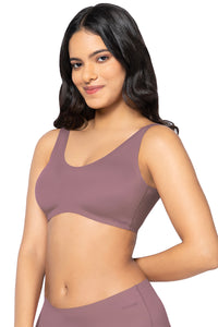 Invisi Padded Non-Wired Effortless Bralette - Nostalgia Rose thumbnail 2