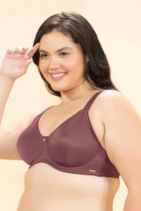 Delight Minimizer Non-Padded Wired Bra - Wild Ginger thumbnail 2