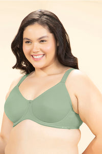 Delight Minimizer Non-Padded Wired Bra - Reseda thumbnail 2