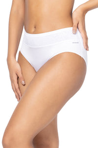 Elegant Support Hipster Panty - White thumbnail 2
