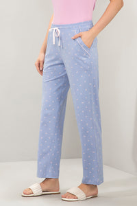 Full Length PJ Bottom - Lavender Tropical Print thumbnail 2