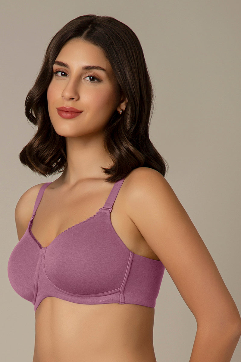 Essential Padded Wirefree Bra - Mellow Mauve
