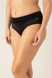 Elegant Support Hipster Panty - Black thumbnail 2