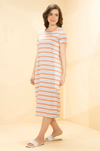 Lounge Laze Dress - Windsurfer Stripes thumbnail 2