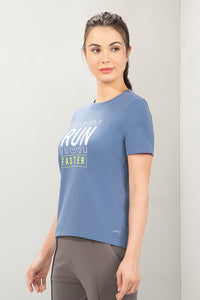 Essential Printed Tee - Run Print thumbnail 2
