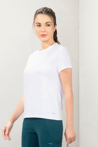 Essential Crew Neck Tee - White thumbnail 2