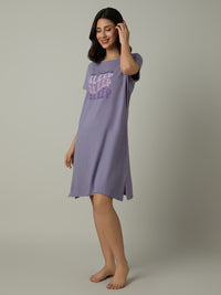 Comfort Sleep Dress - All I Need Is Sleep Print thumbnail 2