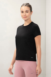 Essential Crew Neck Tee - Black thumbnail 2