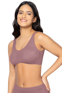 Invisi Ease Padded Non-Wired Slip-On Bra - Nostalgia Rose thumbnail 2