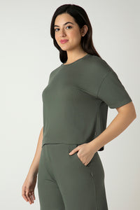 Serene Dream Top - Thyme thumbnail 2