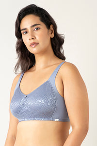 Mystic Poise Non-padded Non-wired Minimizer Bra - Tempest thumbnail 2