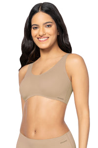 Invisi Ease Padded Non-Wired Slip-On Bra - Hazelnut thumbnail 2