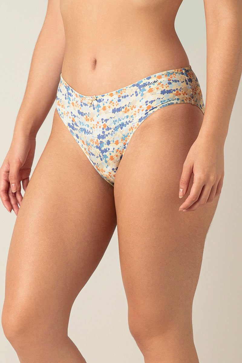 Smooth Charm Bikini Panty - Blossoms De Blue Pr
