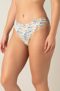 Smooth Charm Bikini Panty - Blossoms De Blue Pr thumbnail 2