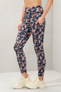 Flaunt Fashion Tights - Abstract Paint Print thumbnail 2