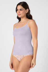 Spaghetti Strap Modal Camisole - Orchid Hush thumbnail 2