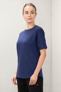 Elements Long Length Tee - Medieval Blue thumbnail 2