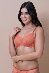 Amore Non-Padded Wired Bra - Copper Coin thumbnail 2