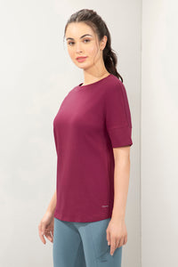 Elements Long Length Tee - Beaujolais thumbnail 2