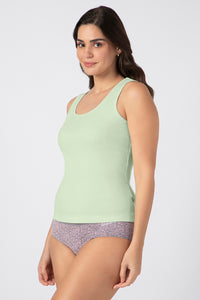 Rib Tank Top - Meadow Mist thumbnail 2