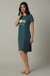 Comfort Sleep Dress - Weekend Vibes Print thumbnail 2