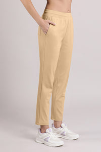 Energize Flexi Track Pants - Irish Cream thumbnail 2