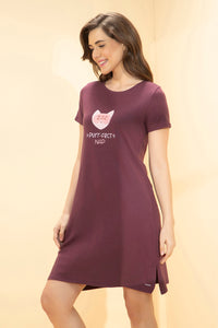 Comfort Sleep Dress - Purrfect Print thumbnail 2