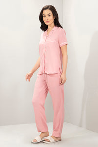 Half-Sleeves Sleep PJ Set - Blush thumbnail 2