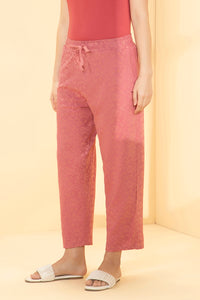Lounge Pants - Pink Abstract Print thumbnail 2