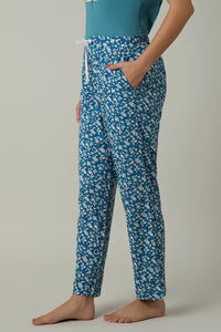 Full Length Pyjama Bottom - Vallarta Ditsy Print thumbnail 2