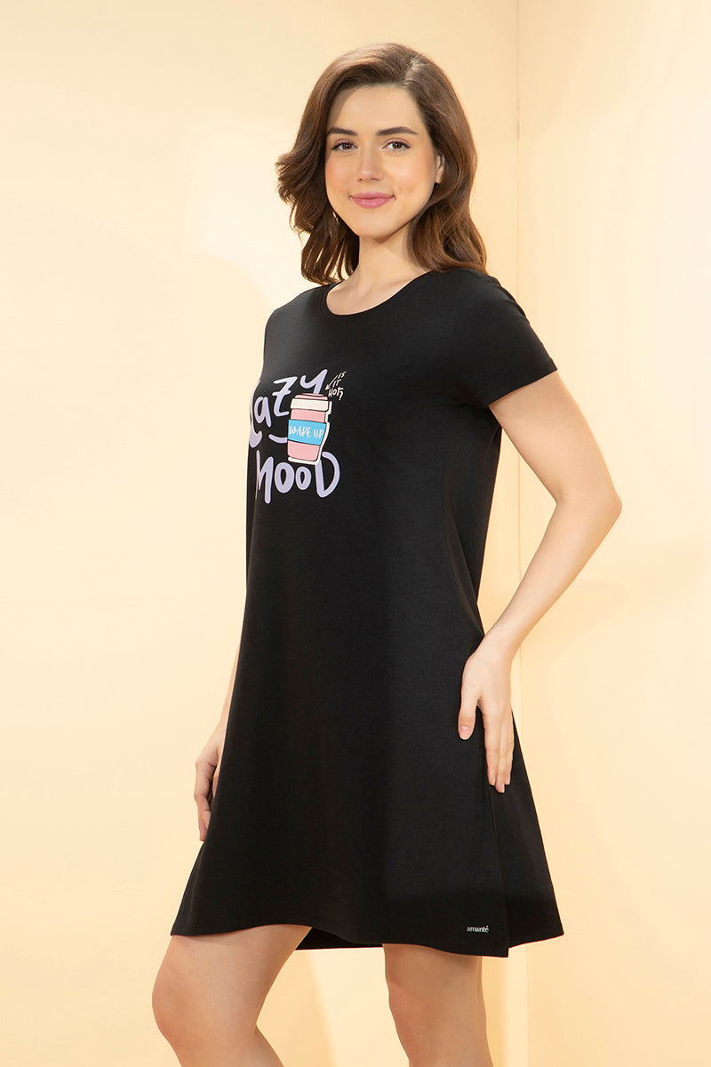 Comfort Sleep Dress - Sweet Lavender Print