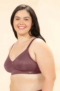 Delight Comfort Non-Padded Non-Wired Minimizer Bra - Wild Ginger thumbnail 2