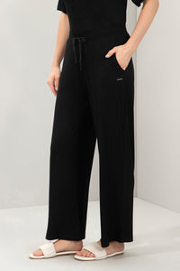 Unwind Flared Pants - Black thumbnail 2
